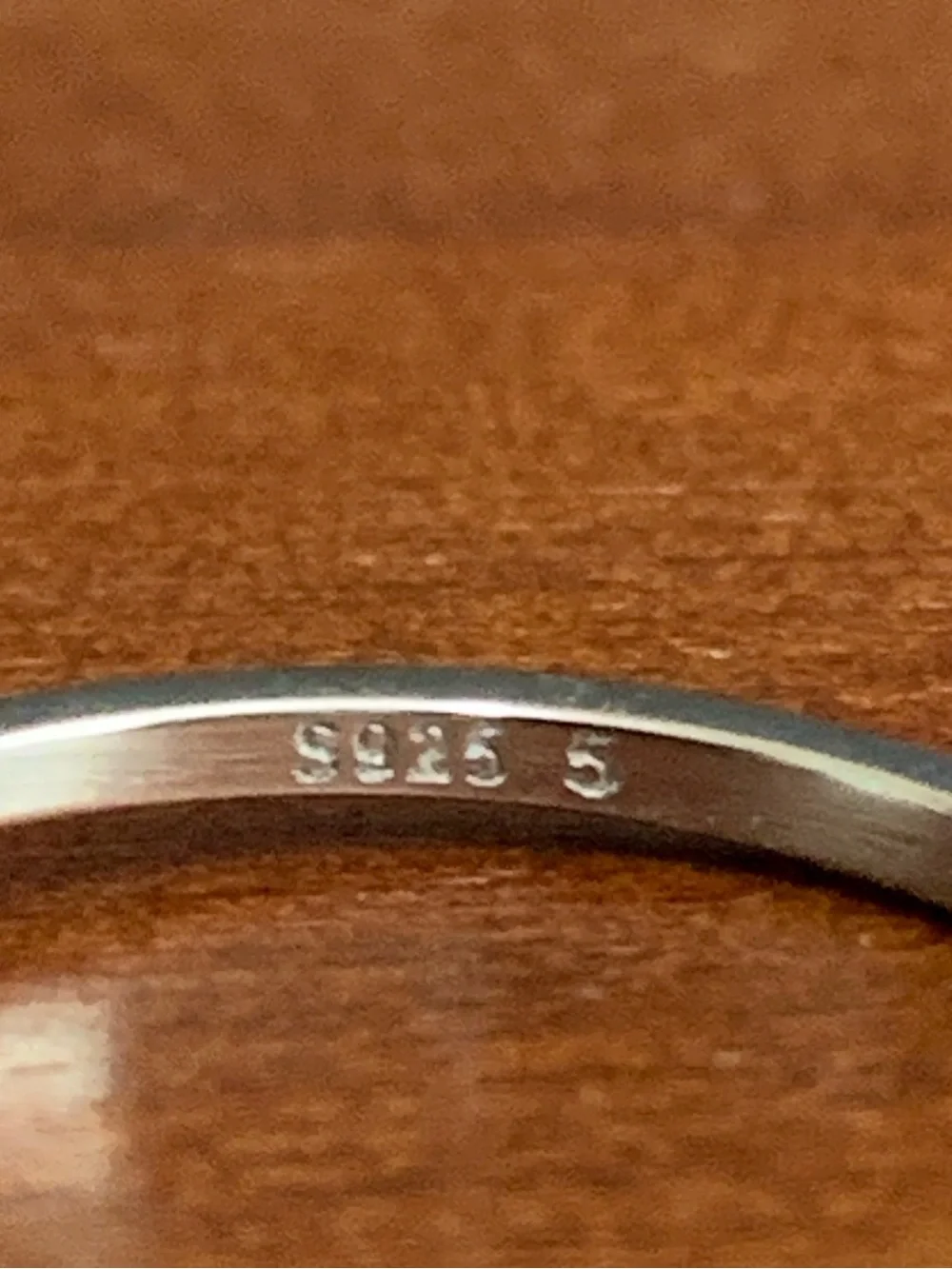 925 silver evil eye ring size 5
